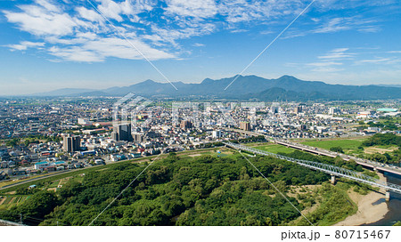 《岩手県》盛岡市の街並み 《岩手県》盛岡市の街並み 80715467