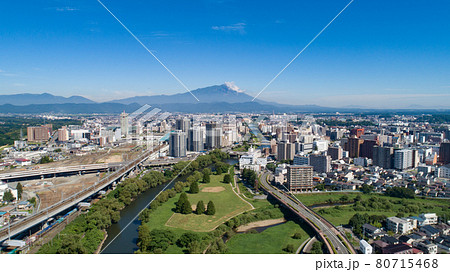 《岩手県》盛岡市の街並み 《岩手県》盛岡市の街並み 80715468