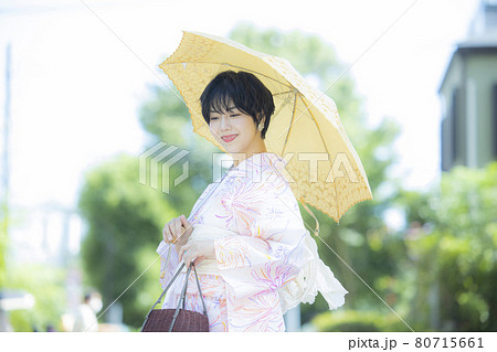 浴衣　帯　コーディネイト 80715661