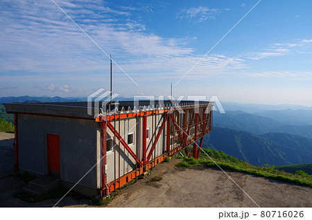 部子山　能楽の里牧場跡からの眺め　福井県池田町 80716026