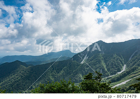 夏の大山山系 夏の大山山系 80717479