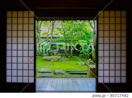 丙申堂の庭園 旧風間家住宅 山形県鶴岡市 丙申堂の庭園 旧風間家住宅 山形県鶴岡市 80717482