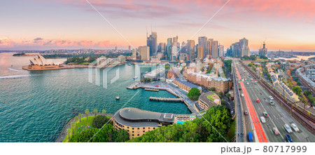 Downtown Sydney skyline in Australia Downtown Sydney skyline in Australia 80717999