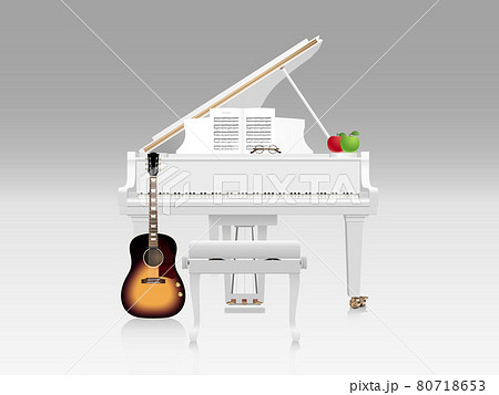 ピアノがある部屋 80718653