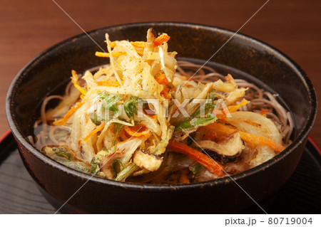 かき揚げそば 80719004