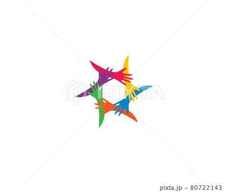 Community logo template illustration 80722143