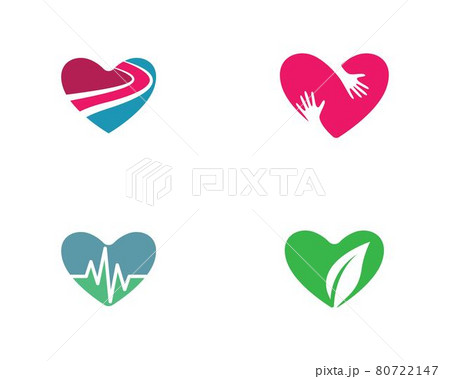 Love logo images illustration 80722147