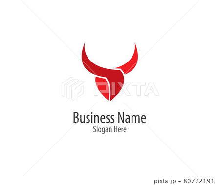 Bull logo template Bull logo template 80722191