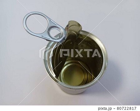 開けづらい缶詰めのフタ 80722817