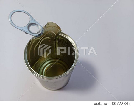 開けづらい缶詰めのフタ 80722845