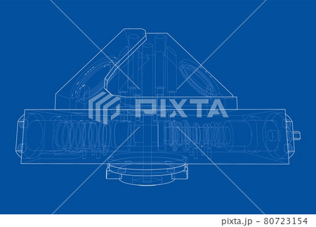 Abstract industry object concept. Vector Abstract industry object concept. Vector 80723154