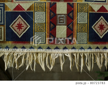 colored rug with fringe colored rug with fringe 80723783