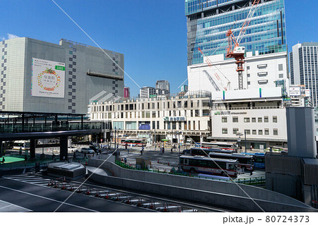 渋谷駅　再開発 80724373