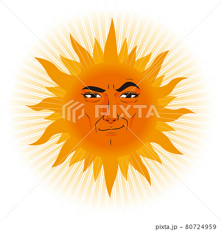 ニヒルな太陽 80724959