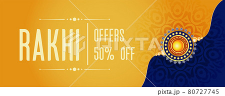 rakhi sale banner for raksha bandhan festival 80727745