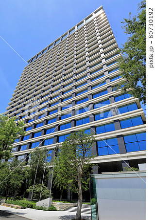 東京　大手町の都市風景　丸紅新本社ビル 80730192