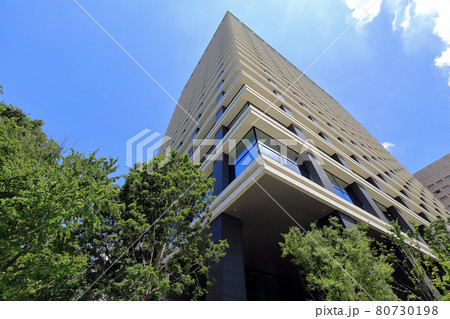 東京　大手町の都市風景　丸紅新本社ビル 80730198