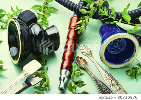 Hookah shisha with mint Hookah shisha with mint 80730876