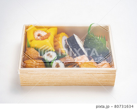 茶巾寿司　折詰弁当 80731634