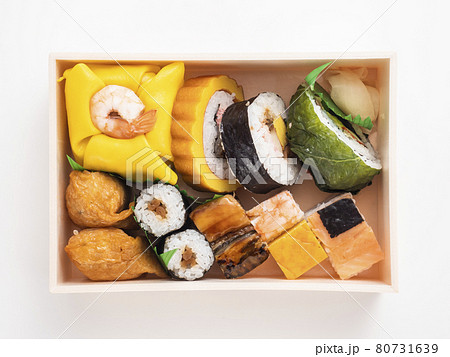 茶巾寿司　折詰弁当 80731639