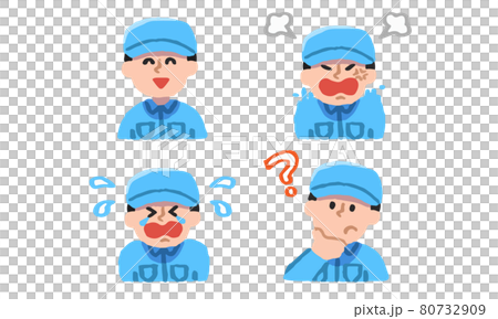 工人男上身套裝(手繪色) 工人男上身套裝(手繪色) 80732909