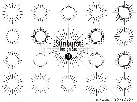 Sunburst Design Set Sunburst Design Set 80733557