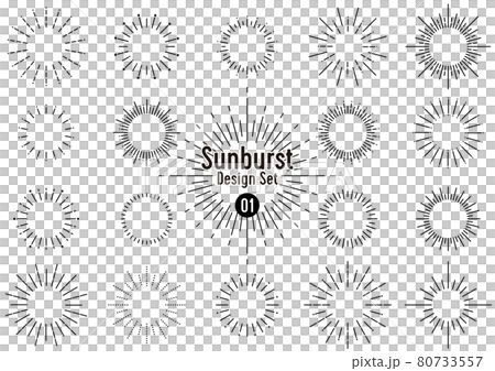 Sunburst Design Set Sunburst Design Set 80733557