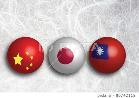 台湾 国旗の画像素材 ピクスタ