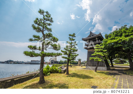《愛知県》名古屋市　宮の渡し公園 80743221