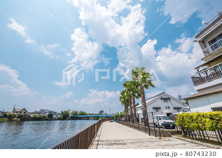 《愛知県》名古屋市　宮の渡し公園 80743230