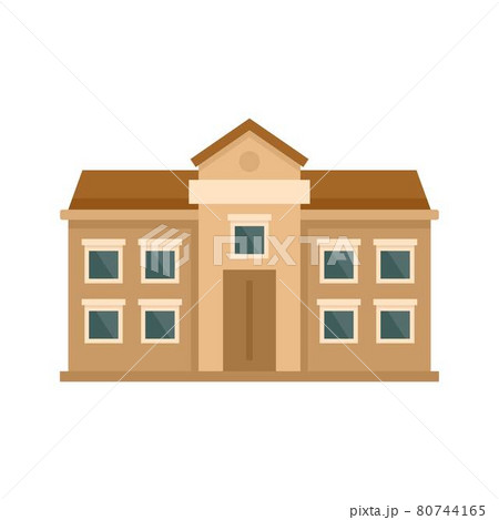 University campus icon flat isolated vector University campus icon flat isolated vector 80744165