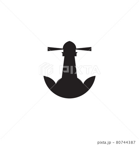 Light house building logo design template Light house building logo design template 80744387