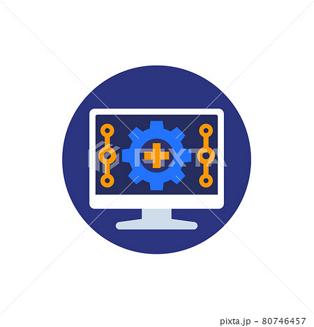 framework icon, flat vector design framework icon, flat vector design 80746457