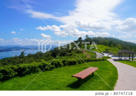 あじ竜王山公園の景色【香川県高松市庵治町】 80747218