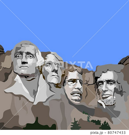 Mount Rushmore Keystone United States of America Mount Rushmore Keystone United States of America 80747433
