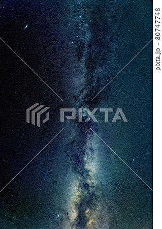 天の川の瞬き 80747748