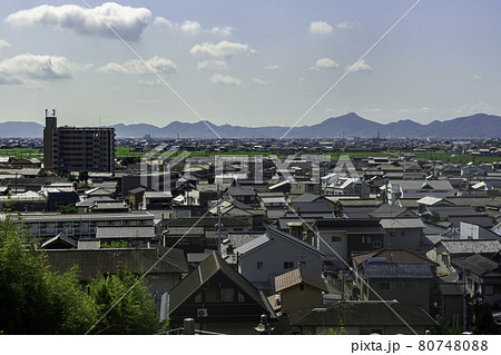 早島から灘崎への街並み 岡山県都窪郡早島町の写真素材 [80748088] - PIXTA