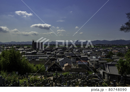 早島から灘崎への街並み 岡山県都窪郡早島町 早島から灘崎への街並み 岡山県都窪郡早島町 80748090