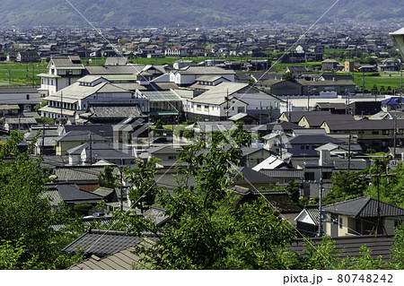 早島の街並み 岡山県都窪郡早島町の写真素材 [80748242] - PIXTA