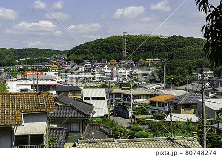 早島の街並み　南岡山医療センター方面　岡山県都窪郡早島町 80748274