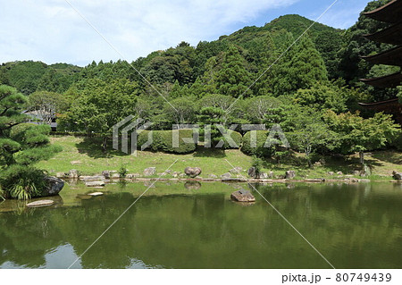 山口瑠璃光寺の夏風景 80749439