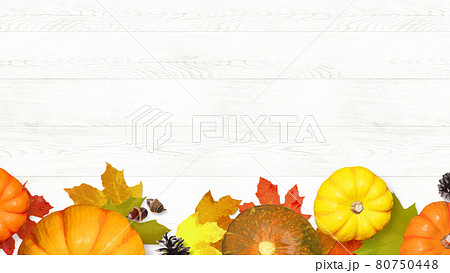 가을을 이미지 한 나뭇결의 배경 일러스트 - 스톡일러스트 [80750448] - Pixta