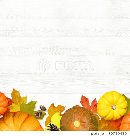 가을을 이미지 한 나뭇결의 배경 일러스트 - 스톡일러스트 [80750450] - Pixta
