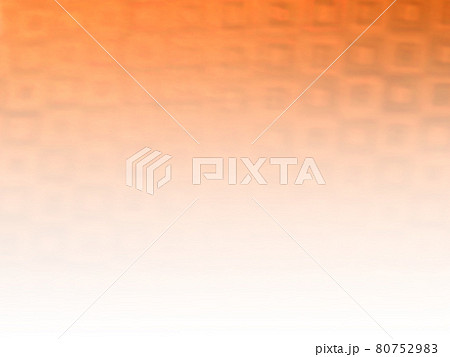 スクエアのホログラム01/オレンジ 上から下へ薄くなるグラデーション 背景素材 横 他色有り 80752983