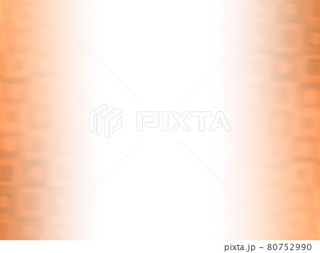 スクエアのホログラム01/オレンジ 中央から左右に濃くなるグラデーション 背景素材 横 他色有  80752990