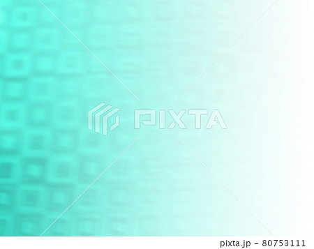 スクエアのホログラム 青緑 左から右へ薄くなるグラデーション背景素材 横 他色有 のイラスト素材