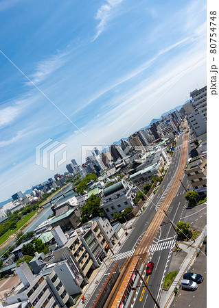 《広島市》路面電車の軌道 80754748