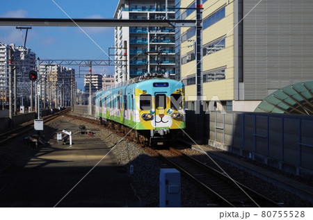 西鉄貝塚線の列車 西鉄貝塚線の列車 80755528