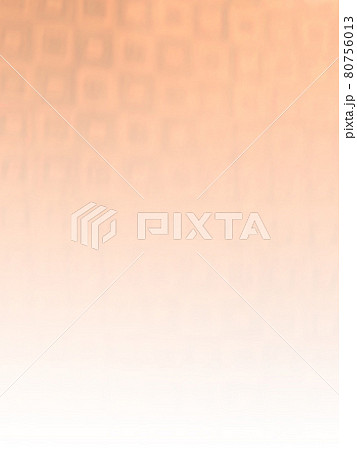 スクエアのホログラム01 薄オレンジ色 上から下へ薄くなるグラデーション 背景素材 縦 他色有りのイラスト素材