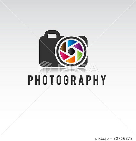 Camera Photo Studio Corporate Logo Template. Photo Camera Logo Vector Design Template For Professional Photographer Or Photo Studio 80756878